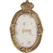 Clayre & Eef Fotolijst 10x15 cm Goudkleurig Kunststof