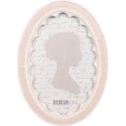 Clayre & Eef Fotolijst 13x18 cm Roze Kunststof