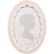 Clayre & Eef Fotolijst 10x15 cm Roze Kunststof