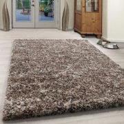 Tapijtenloods Rainbow Soft Shaggy Hoogpolig Vloerkleed Beige- 80x150 C...