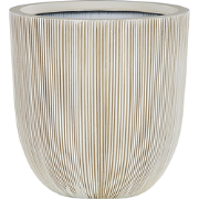 CHIOS - Bloempot binnenbak - Wit - Polyresin