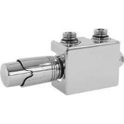 Universele aansluitingsthermostaat chroom