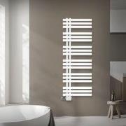 Badkamer radiator middenaansluiting 500x1400 mm wit met universele aan...