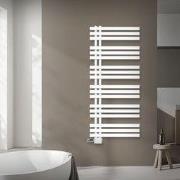 Badkamer radiator middenaansluiting 600x1400 mm wit met LuxeBath unive...