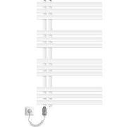 Badkamer radiator met verwarmingselement 300W 600x1000 mm Wit LuxeBath