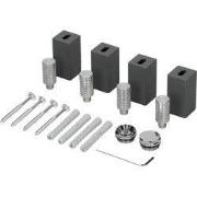 ECD Germany Beugel voor badkamerradiatoren -bevestigingsmateriaal opha...