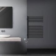 Elektrische badkamerradiator met verwarmingselement 600W 500x800 mm an...