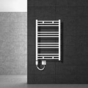 ECD Germany Badkamerverwarmer elektrisch 600 x 800 mm met verwarmingse...