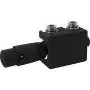 Fittingset Multiblock Zwart Universeel incl. LuxeBath thermostaatkop