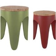 Stool Set Double Funky