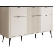 Meubella - Dressoir Mace - Beige - 130 cm