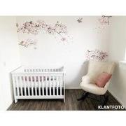 Japanse kersenbloesem - Kinderbehang - 389,6 cm x 280 cm - Walloha