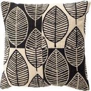 Dutch Decor DAKOTA - kussenhoes 45x45 cm - bladmotief - gerecycled - R...