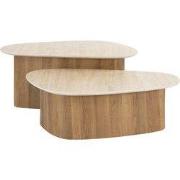 AnLi Style Salontafel set/2 Romano driehoekig