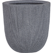 CHIOS - Plantenbak - Grijs - 44 cm - Polyresin
