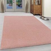 Basics Effen Vloerkleed Roze Laagpolig- 80x150 CM