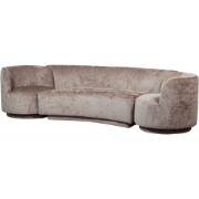 WOOOD Combi-Popular Modulaire Bank - Chenille - Taupe - 72x370x97