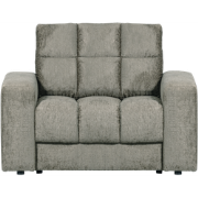 WOOOD Second Date Fauteuil - Structure Velvet - Frost