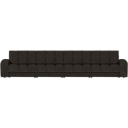 WOOOD Second Date 4-zits Bank - Vintage - Antraciet