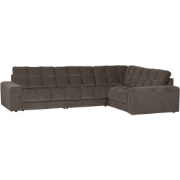 WOOOD Second Date Hoekbank Rechts - Vintage - Warm Grijs