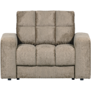 WOOOD Second Date Fauteuil - Structure Velvet - Wheatfield