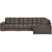 WOOOD Second Date Hoekbank Rechts - Structure Velvet - Mountain