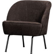WOOOD fauteuil 3D Vogue - Chenille - Donker Bruin