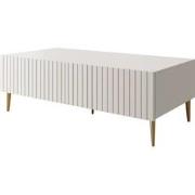 Meubella - Salontafel King - Wit - 120 cm