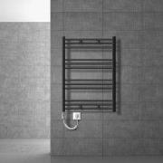 Badkamerradiator Sahara met verwarmingselement 300W 750x800 mm antraci...