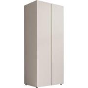Meubella - Kledingkast Brussel - Wit - 74 cm
