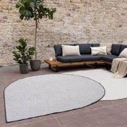 Buitenkleed Druppel Mono - Zwart/Wit - Dubbelzijdig - EVA Interior - P...