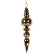 Clayre & Eef Kerstbal Ø 4x16 cm Goudkleurig Glas