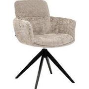 Kick draaistoel Niek - Beige