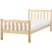 GIVERNY - Bed - Lichtbruin - 90 x 200 cm - Dennenhout