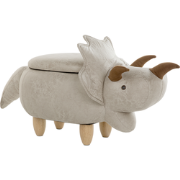 TRICERATOPS - Hocker - Lichtgrijs - Polyester