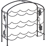 BUNDORAN - Wijnrek - Zwart - IJzer