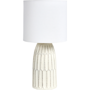 BELIHUL - Tafellamp - Gebroken wit - Keramiek