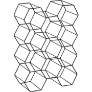 TRALEE - Wijnrek - Zwart - IJzer