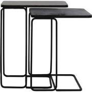 Bijzettafel Laja - Antiek Koper/Brons - 46x31x57cm