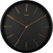 Wandklok Belle - Zwart - Ø35cm