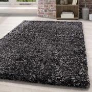Hoogpolig vloerkleed - Lorium gemeleerd antraciet/wit/grijs - 200 X 29...