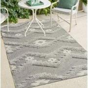 Mallorca Indoor & Outdoor Grijs vloerkleed - 3D Effect - 200 X 290 CM