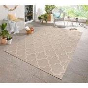 Tenedo Indoor & Outdoor Beige vloerkleed - Barok Design - 160 X 230 CM