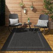 Capri Buitenkleed Indoor & Outdoor Zwart - 280 X 370 CM