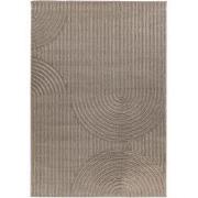 Justina vloerkleed - Japandi Stijl Voor Binnen & Buiten Modern - Grijs...