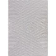 Cara vloerkleed - Intersecto Modern Japandi - Zilver - 240 X 340 CM