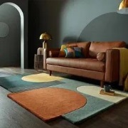 Abstract vloerkleed - Stracto Lozenge - Organische Vorm Modern - Multi...