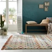 Kleurrijk vloerkleed - Prairie Multi - 160 X 230 CM