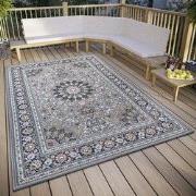 Klassiek Binnen- En Buitenkleed - Kadi Grijs/Blauw - 200 X 285 CM