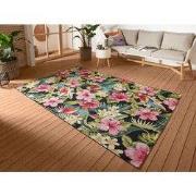 Binnen- En Buitenkleed - Tropical Flowers Multicolor - 80 X 165 CM